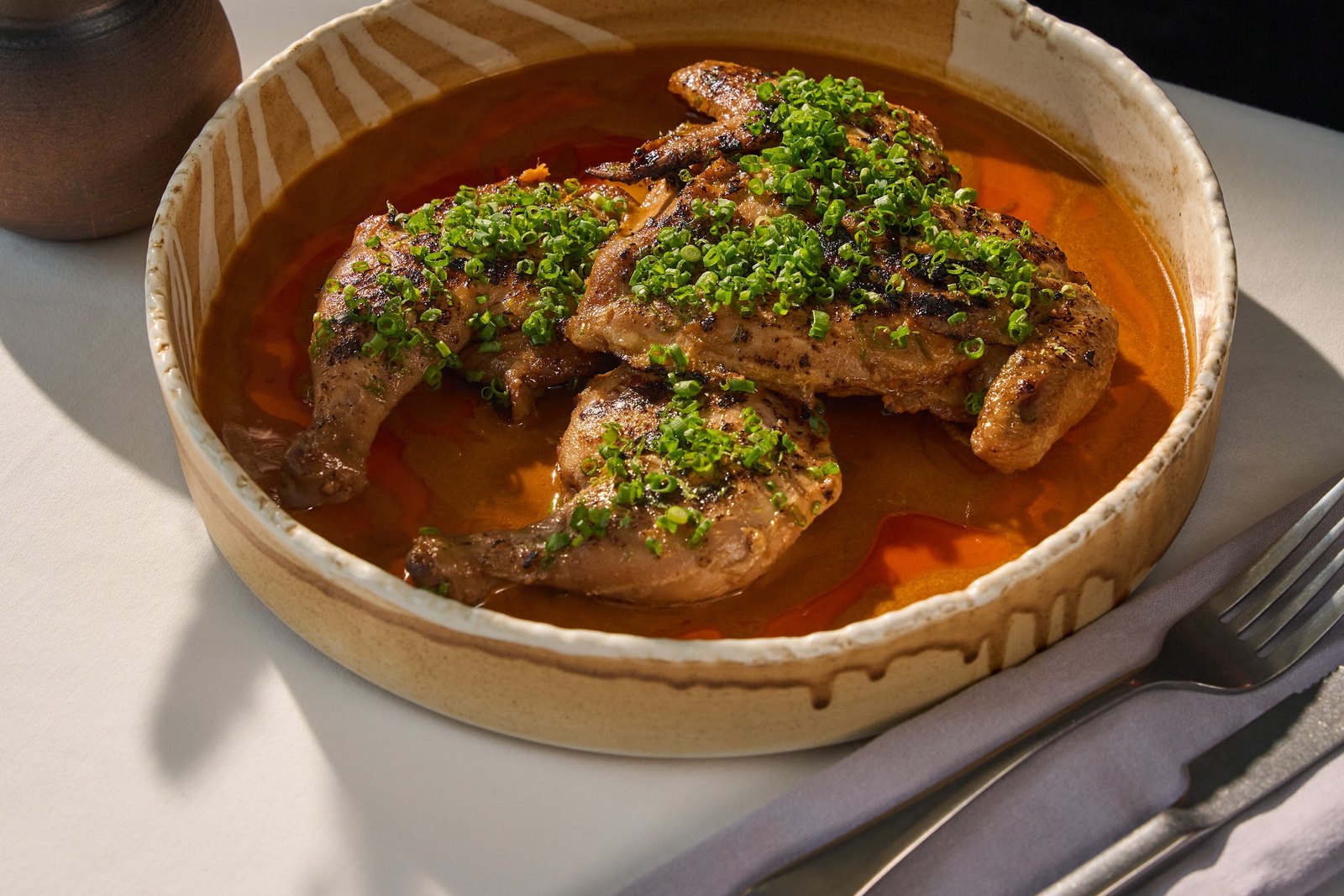 Baby Chicken Diavola
