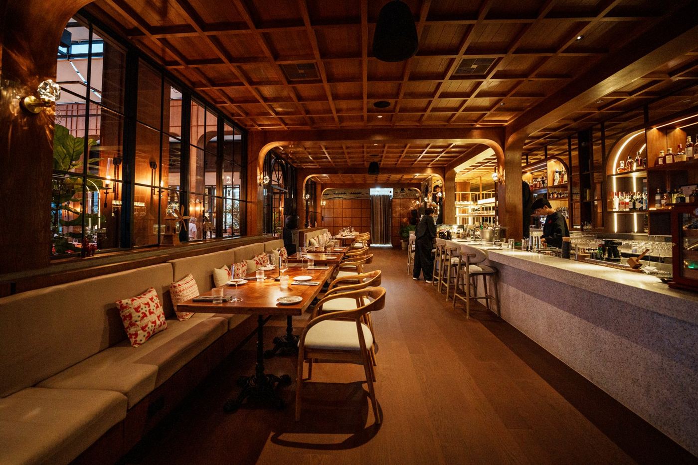 Bar hall of ETNA