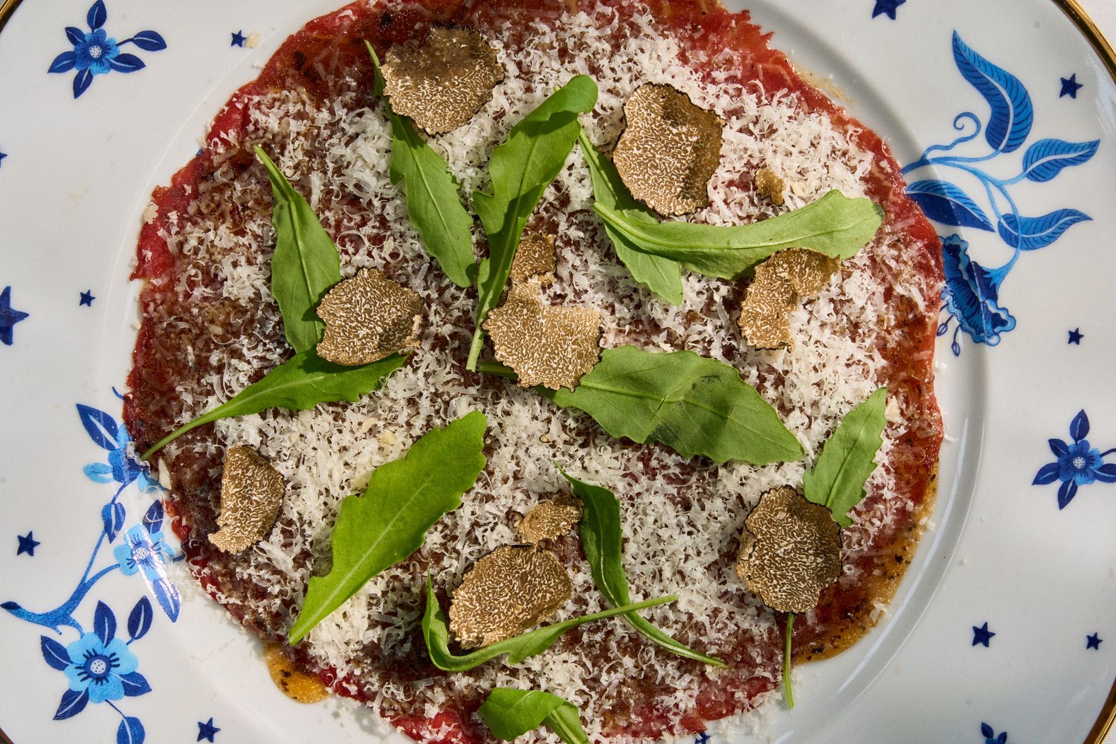 Beef carpaccio at ETNA