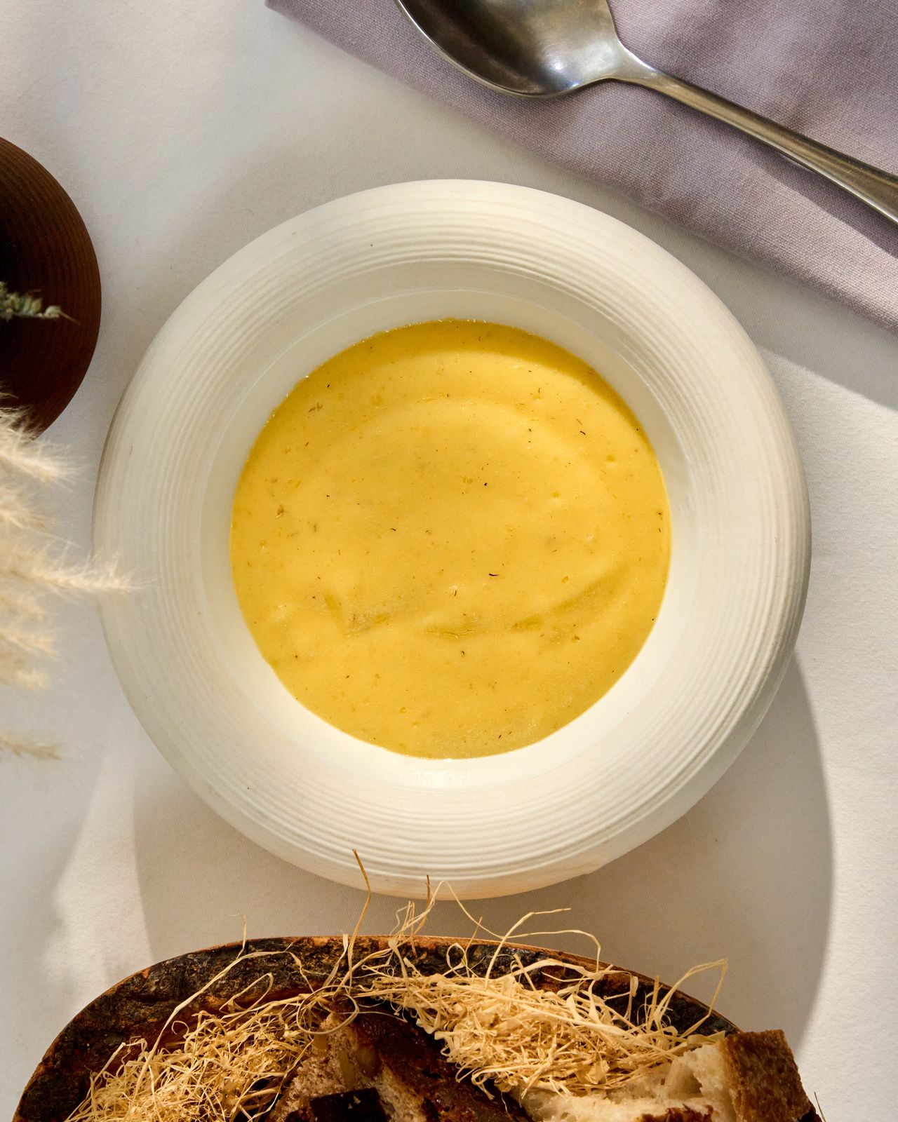 Pumpkin soup at ETNA