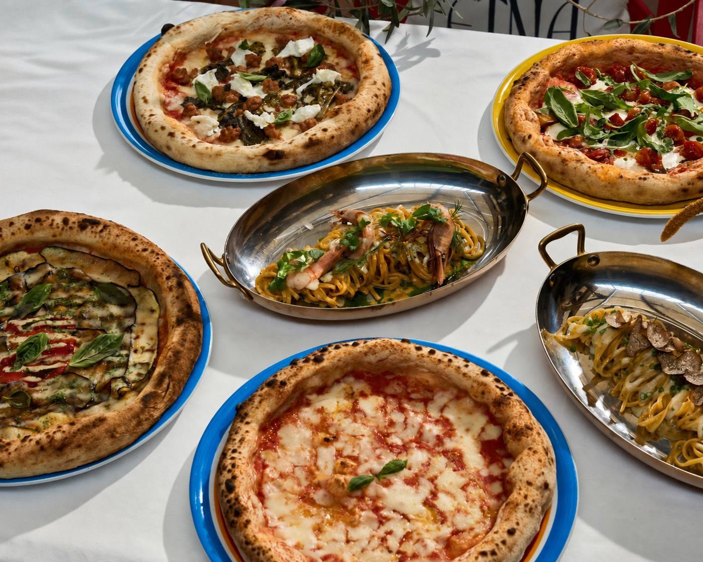 PIZZAS ET PÂTES